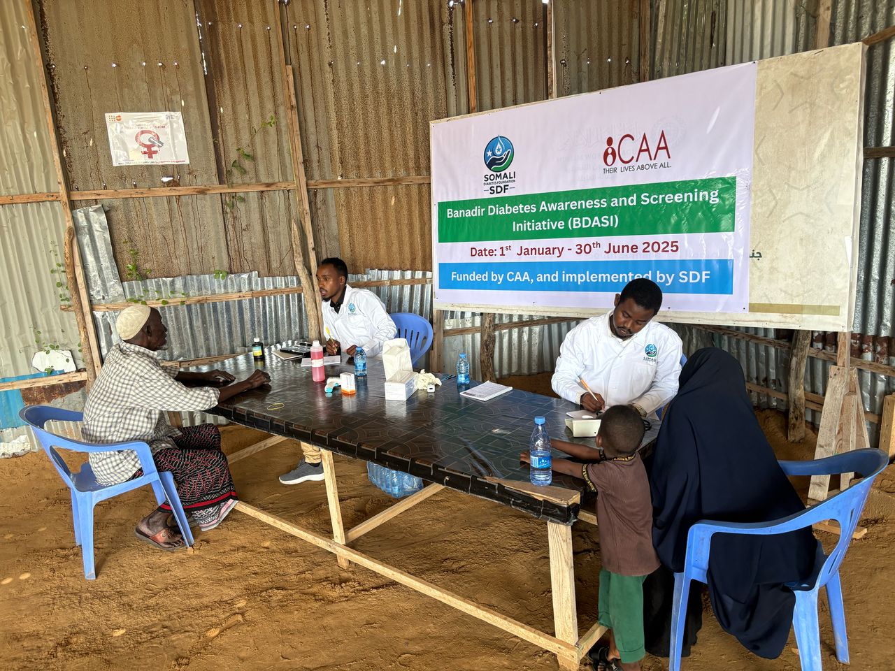 BDASI clinical screening activity