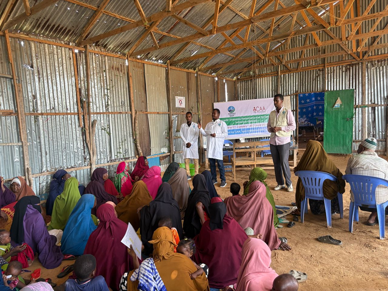 Somali Diabetes Foundation community diabetes outreach activity